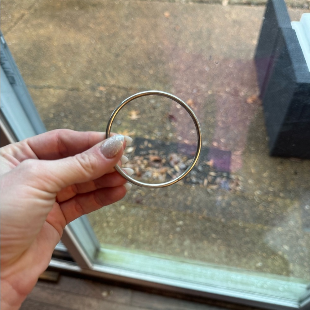 Native American Solid Bangle - image 4